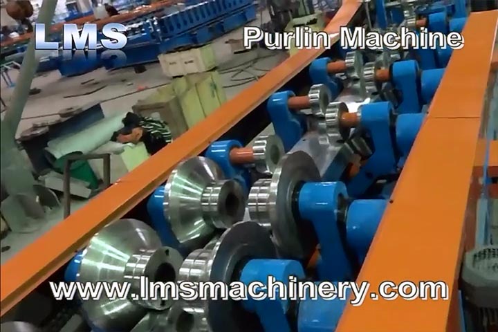 LMS CZ PURLIN ROLL FORMING MACHINE - 6MTR